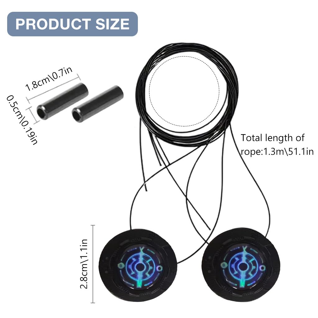 PALAY® Elastic No-tie Shoelaces Swivel Lock Lace for Kids Adjustable Tension Shoelaces Fashion Steel Wire Shoe Laces Alternative Shoe Laces for Sneakers, Athletic Shoes, Hiking Boots