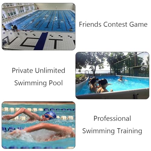 Proberos Swimming Resistant Belts Waist Belt with 13ft Long Swim Resistance Cord Swim Tether Stationary Swimming Belt for Advanced Swim Training Sessions