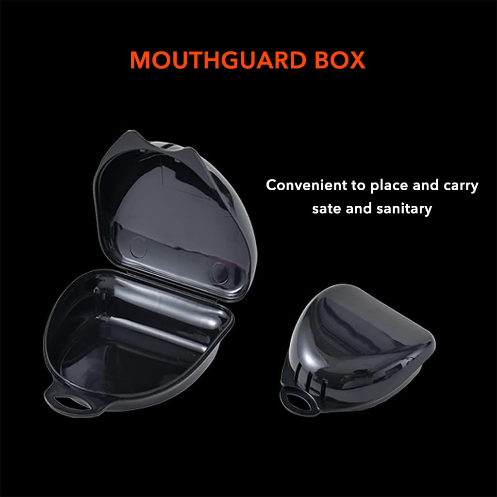 Optifit Mouth Guard for Boxing for Adult Teen Use, High-density EVA Moulded Sports Mouth Guard for Football, Lacrosse, Basketball, All Sports, Gel Teeth Guard, One Size for All