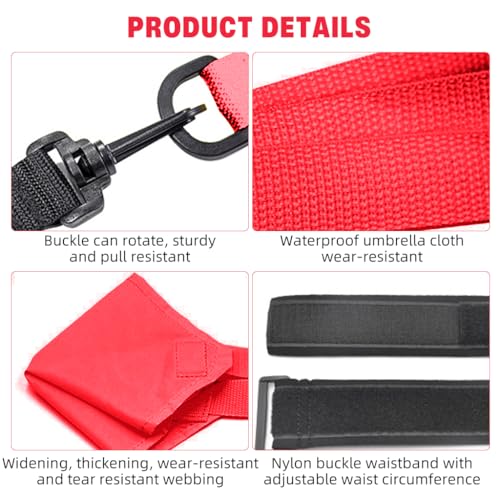 Proberos® Swim Parachute Swim Training Equipment for Resistance Training and Pool Accessory 3PCS