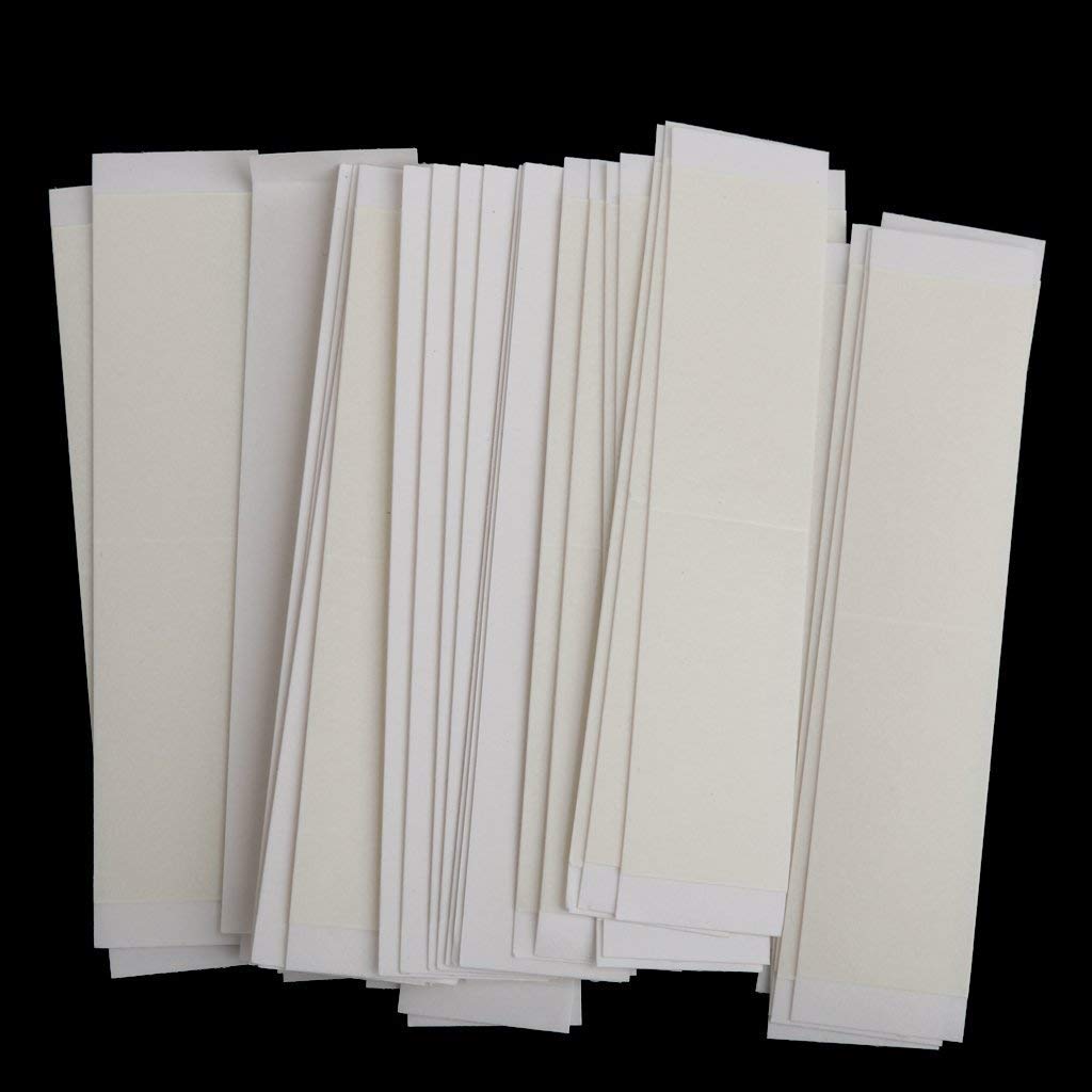 Supvox Phenovo Women's Polyester Double Sided Bra Stickers Tape, 10 mm ( White) - Set of 35