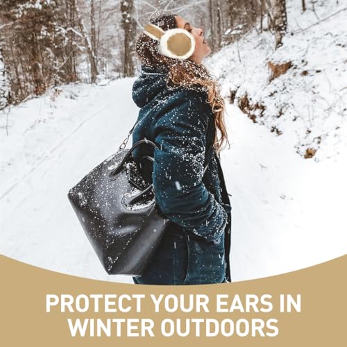 PALAY Winter Ear Muff Thermal Plush Women Ear Muff Stylish Outdoor Winter Ear Muffs Cute Winter Ear Muff for Women Winter Gift for Girls