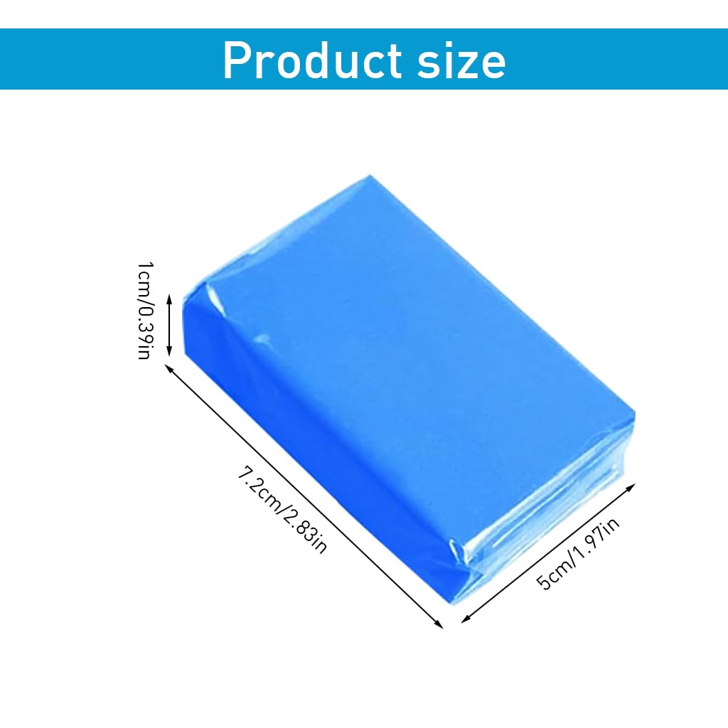 STHIRA 5 Packs Blue Car Cleaning Clay 100g Per Pack Magic Car Interior Cleaning Clay Car Detailing Clay
