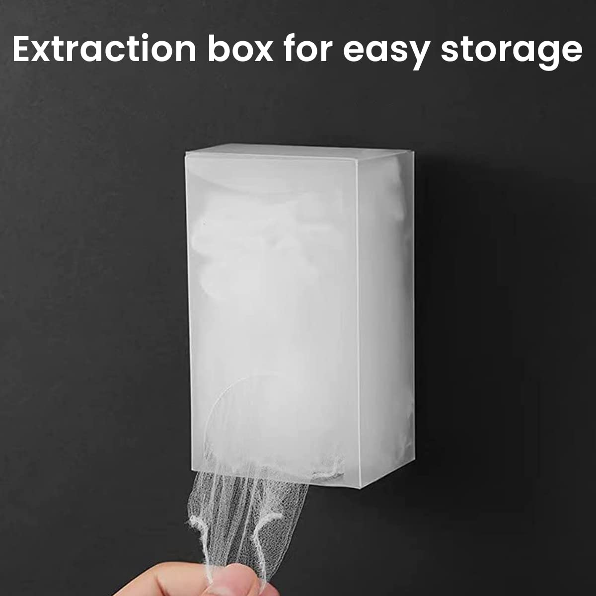 HASTHIP 100PCS Kitchen Sink Filter Bag, Mesh Sink Strainer Bags, Kitchen Filter Mesh Bag Anti Clogging Elastic Kitchen Mesh Trash Bag, Fits Most Sizes of Sink Strainer