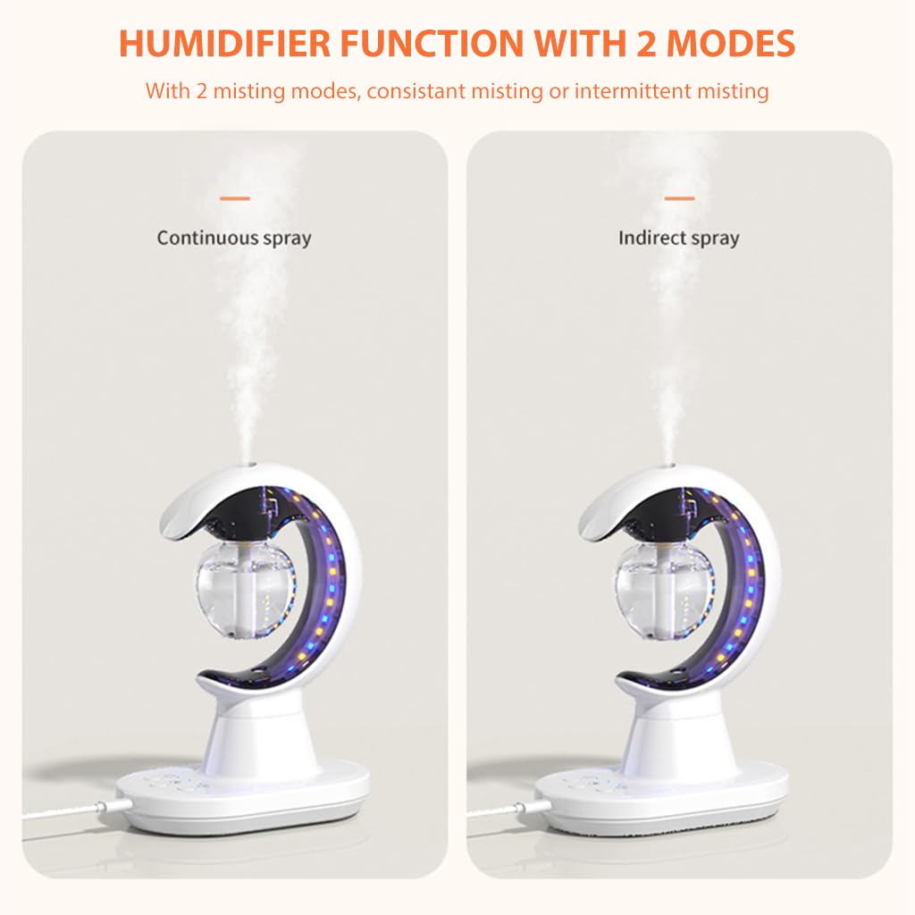 HANNEA Mosquito Repeller Lamp 3 in 1 Electric Mosquito Repeller Humidifier Night Light Quiet Mosquito Lamp for Bedroom, Office, Nursury Room, Living Room