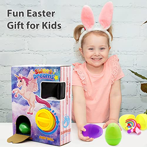 PATPAT Unicorn Toys for Girls Unicorn Capsule toy Vending Machine with Toy Lipstick Toy Jewelry Surprise Egg Toy for Boys and Girls Claw Machine for Kids Birthday Playset for Toddlers Kids Party Game