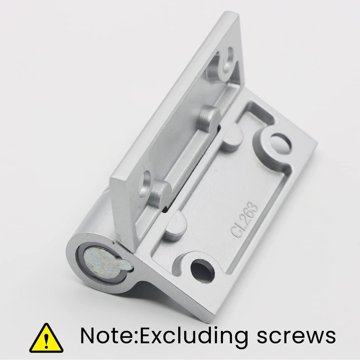 HASTHIP Door Hinges for Interior Door, 6.5 * 5.5cm Heavy Duty Spring Hinges for Interior and Exterior Doors, Black (Not Include Crews)