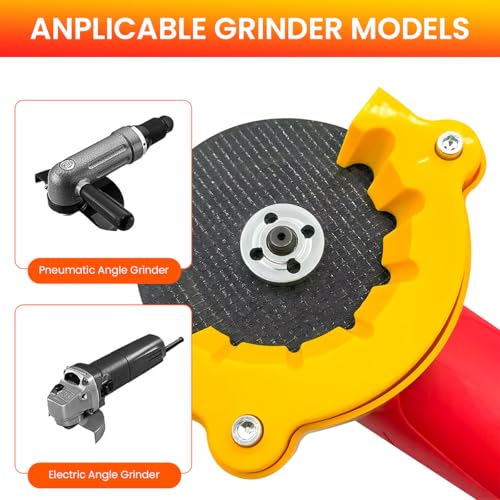 Serplex® Electric Angle Grinder Attachment for Drill Bit Sharpening Multi Bits Sharpener 4-12mm Dia Universal Tool for DIYers Professionals 2PCS