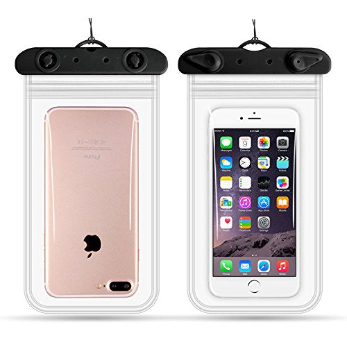Proberos Clear Waterproof Phone Sling Bag Phone Pouch with Lanyard IPX8 PVC Touch Screen Phone Cover Underwater Phone Pouch for 6.9