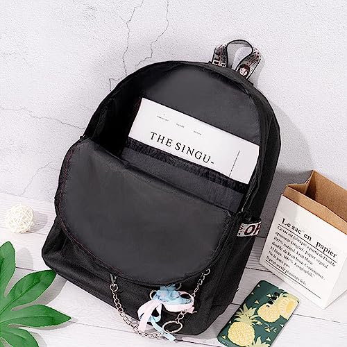 PALAY Jujutsu Kaisen Anime Laptop Backpack College Schoolbag Printed Rucksack Large Casual Daypack Bookbag Cosplay Backpack Casual Bag for Boys & Girls (30X14X43cm)
