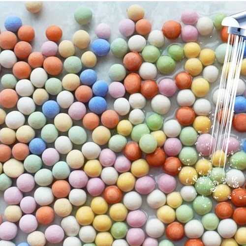 HASTHIP® 1 Pack Colored Ceramsite Clay Balls, 5-8mm Clay Pebbles for Hydroponics Potted Plants, Dia Expanded Clay Aggregate, Hydroponic Growing Media for Planter Drainage