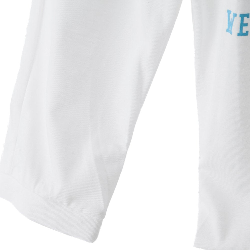 PALAY Short-sleeve T-shirt Hoodies Unisex Letter Print Soft Coton Sport Suit for Kids