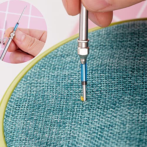 HASTHIP® 36PCS Punch Needle Set for Women Girl Embroidery Beginner Kit with Needles DIY Sewing