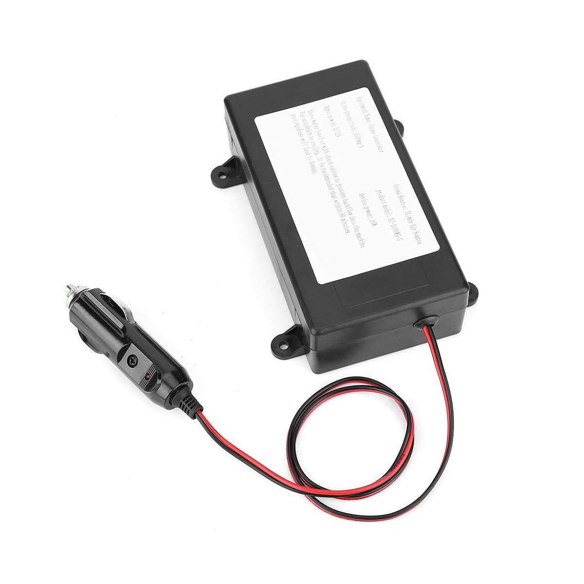 HASTHIP Car Use Ozone Generator 10W DC12V Car Ozone Generator 1000mg/h Air Freshing Ozonizer with Air Stone Car Ozone Generator Air Purifier Deodorizer Water Treatment Sterilizer Machine