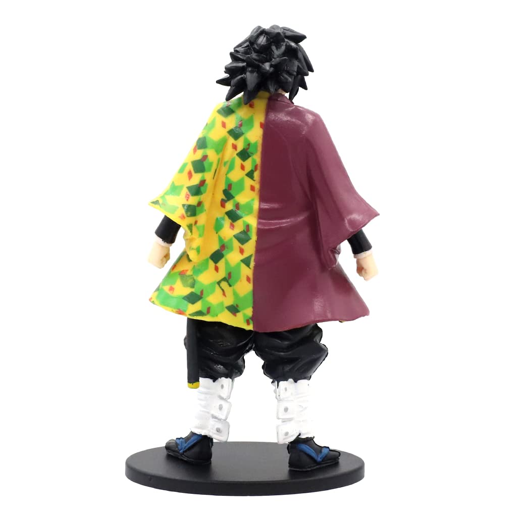 PATPAT Demon Slayer Action Figures Tomioka Giyuu Anime Figure Anime Action Figures for Kids Collectible Showpiece Perfect for Gifting,Showpiece, Home Decor (14 cm)
