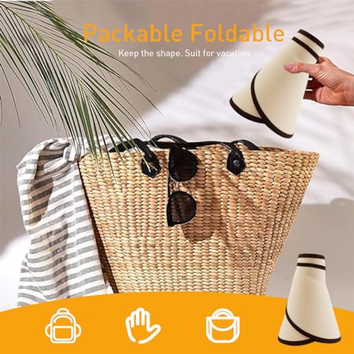 PALAY Sun Hats for Women Wide Brim Cap Beach Hat for Women Cool Ice Silk Sun Visor Summer Hats for Women UV Protection Lightweight UPF 50+ Non-crease Foldable Sport Hat for Running, Golfing, Tennis
