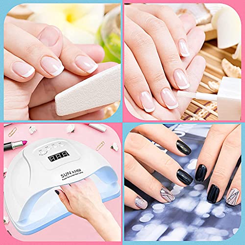 MAYCREATE 150W UV Lamp for Nail Art Manicure Professional Intelligent 36 LED Automatic Sensor Nail Polish Dryer Machine With 4 Timer, Pedicure Tool Fingernail and Toenail
