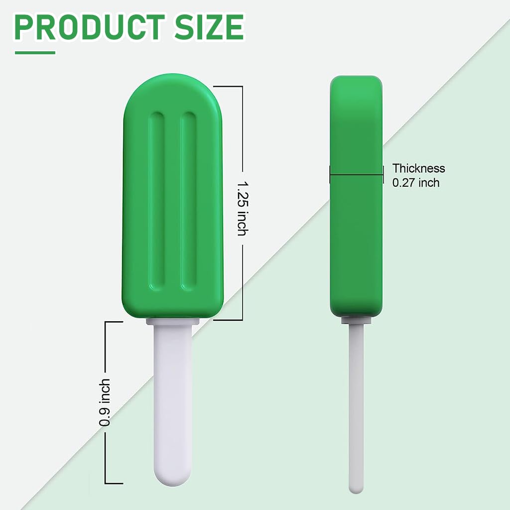 HASTHIP 4PCS Chewies for Invisalign Aligner, Aligner Tray Seaters Chewies for Aligner Trays Chompers Aligner Trays (Mint Flavor)