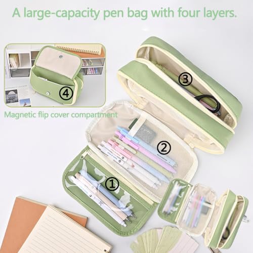ZIBUYU® Student Pencil Pouch