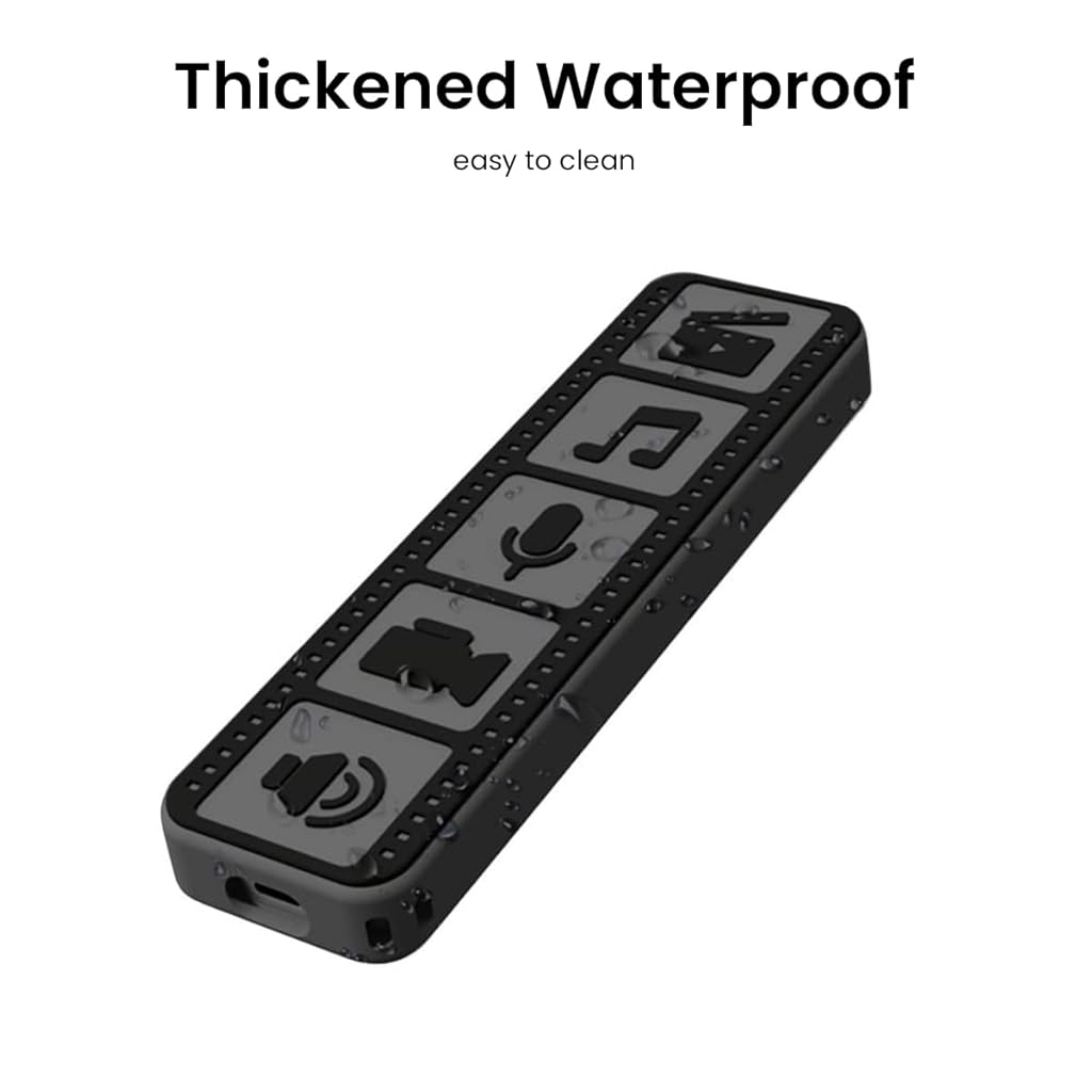 ZORBES Silicone Remote Cover for Apple TV 4K Remote Wear Resistant Silicone Protective Silicone Skin Cover Anti-Scratch Remote Case for Apple TV 4K Remote