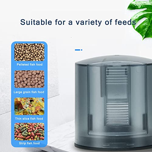 Qpets® 3 Way Automatic Fish Feeder Timer Turtle Food Tank Accessories for Marine Aquariums Pond Not Including Battery Plastic 16.1 Cm X 11.7 X 8.4 3 PCS