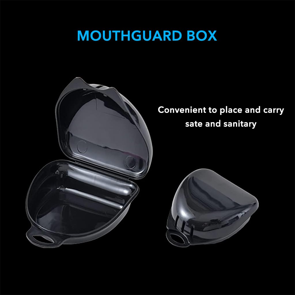 Optifit Mouth Guard for Boxing for Adult Teen Use, High-density EVA Moulded Sports Mouth Guard for Football, Lacrosse, Basketball, All Sports, Gel Teeth Guard, One Size for All