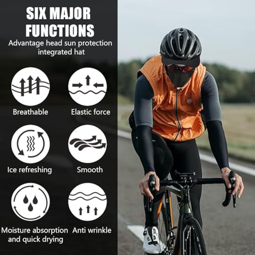 Optifit Balaclava Face Mask UPF 50+ Sun Protection Fashion Camouflage  Beach Face Mask Breathable Ice Silk Balaclava Face Mask Summer Cycling Balaclava Face Mask