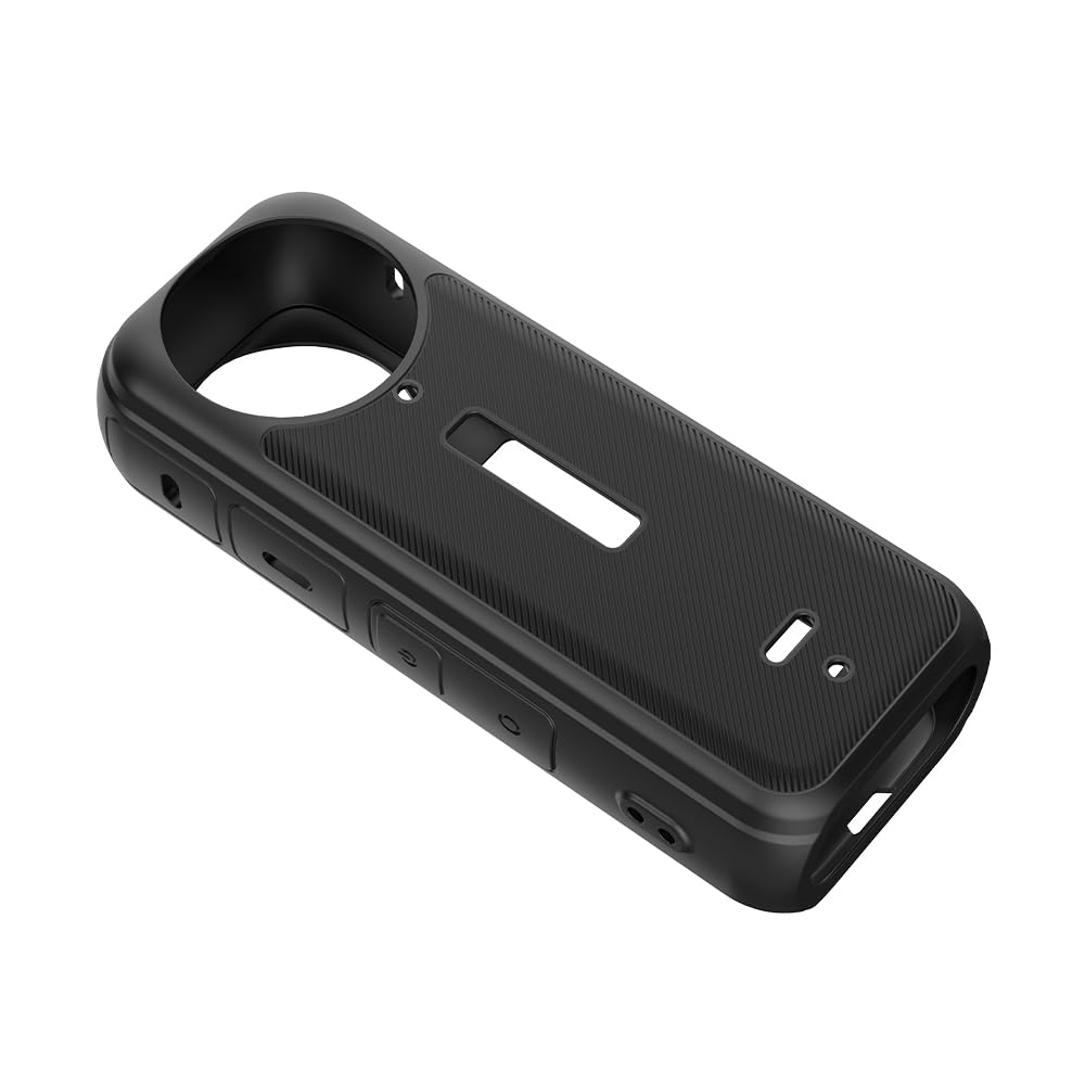 ZORBES Silicone Cover For Insta 360 X4 Silicone Protective Case Anti-Scratch Silicone Cover Anti-slip Snug-fit Silicone Housing Protective Cover for Insta 360 X4 Sports Camera, Not Include X4 Camera