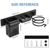 HASTHIP 3 in 1 Hair Dryer Stand Hair Dryer Holder for Wall, Wall Mounted Hair Dryer Rack, Blow Dryer Holder, Hair Dryer Rack & Hair Styling Care Tool Organizer - Storage Basket with Plug Hook, Black HASTHIP 3 in 1 Hair Dryer Stand Hair Dryer Holder for Wall, Wall Mounted Hair Dryer Rack, Blow Dryer Holder, Hair Dryer Rack & Hair Styling Care Tool Organizer - Storage Basket with Plug Hook, Black