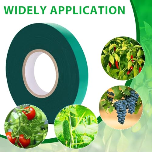 HASTHIP Gardening Twist Ties Roll - Stretch Grafting Tape Roll - 150 Feet 1/2