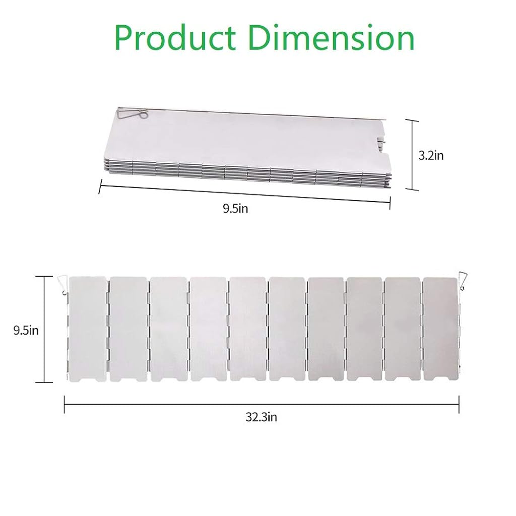 Optifit® 12L Camping Water Container with Easy Faucet, BPA-Free Portable PE Tank & PROBEROS Aluminum Folding Windshield for Camping Stove, Outdoor Hiking, Picnic, Mountaineering Combo