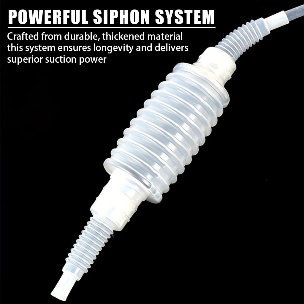 Supvox Brewing Making Tool Home Brewing Siphon Hose 2m, Wine Beer Making Tools Wine Winemaking Tools for Water Changing in Small Fish Tanks, Home Brewing, Liquid Transfer, Oil Transfer