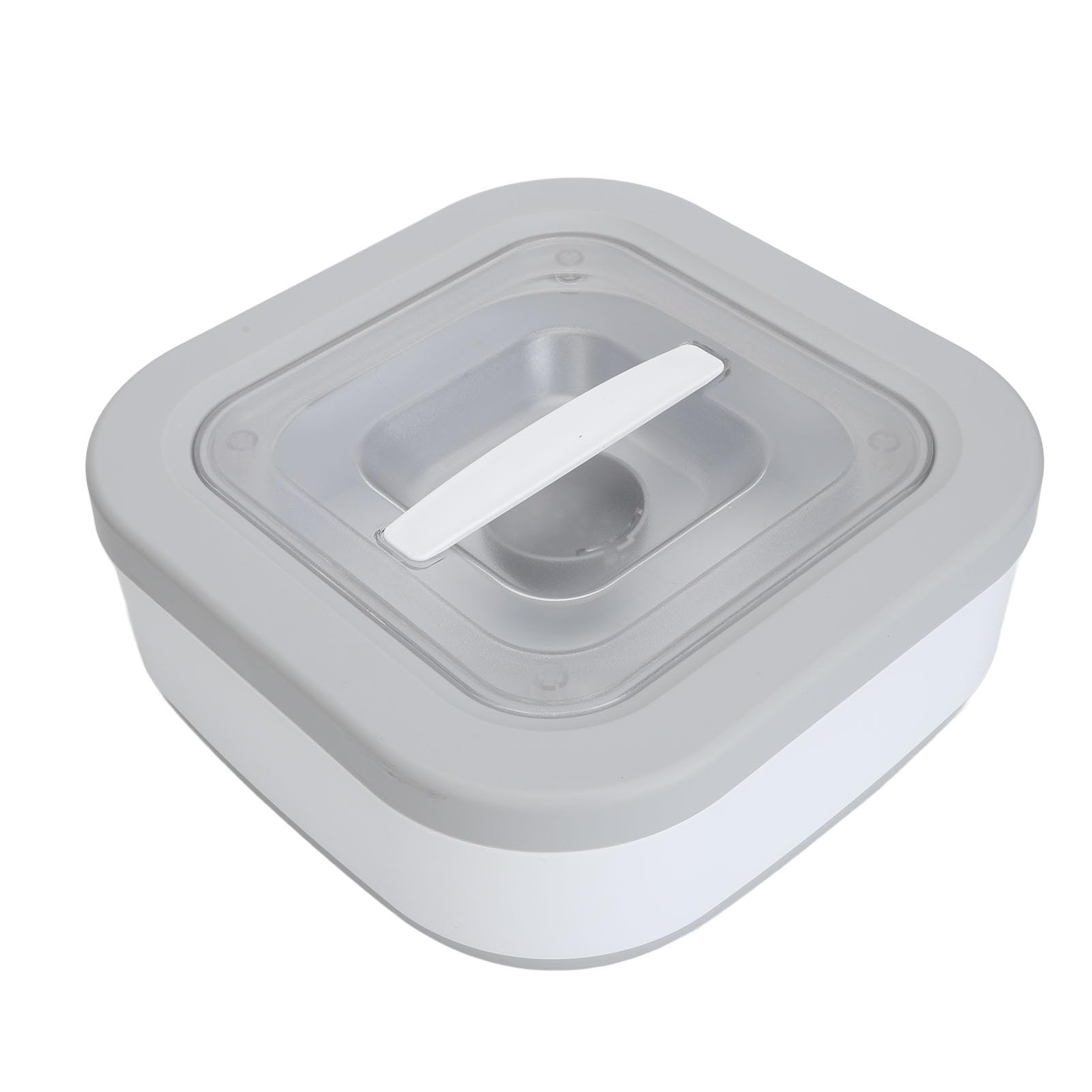 Supvox Collapsible Rice Dispenser with Large Transparent Lid, Large Capacity 11-27lbs Airtight Rice Storage Container, Moisture Proof Kitchen Organiser for Rice, Cereals, Grains and Pet Food