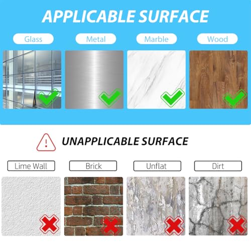 HASTHIP® Transparent Gel Tape 2 Inches x 33ft Window Gap Sealing Adhesive Strips Removable Windproof Waterproof Weather Utility Caulk for Bathroom Kitchen 3PCS