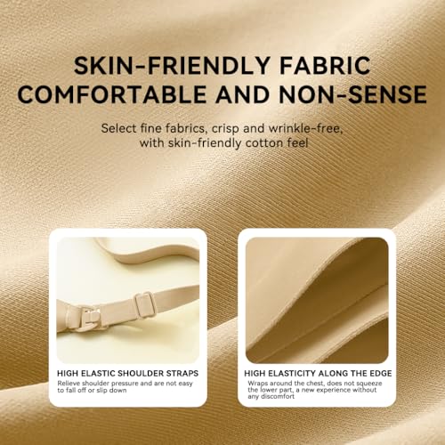 SANNIDHI® Women Nursing Bra for Breastfeeding, Front Opening Pad Design, Full-Coverage Maternity Bra, Wire-Free Comfort Bra for Nursing Mom, Size XL, Nude