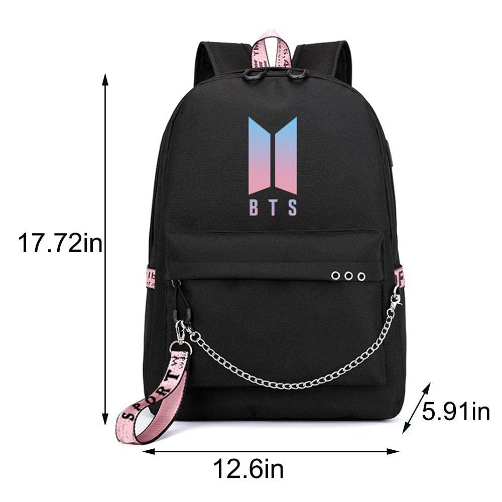 PATPAT Kpop BTS Bangtan Boys Backpack Love Yourself Shoulder Bag Messenger Bag for ARMY,School Bag