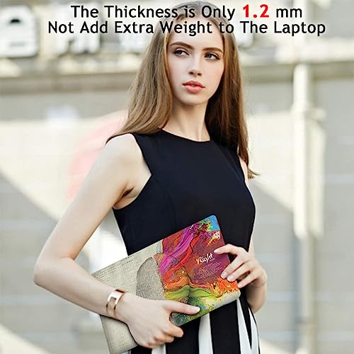 Verilux® Digital Print Laptop Cover for MacBook Air 13.3 Inch M1 A2337 A2179 A1932 Hard Shell Case Compatible with Mac Book 2020 2019 2018 Release Flexible Plastic Protective 3 PCS