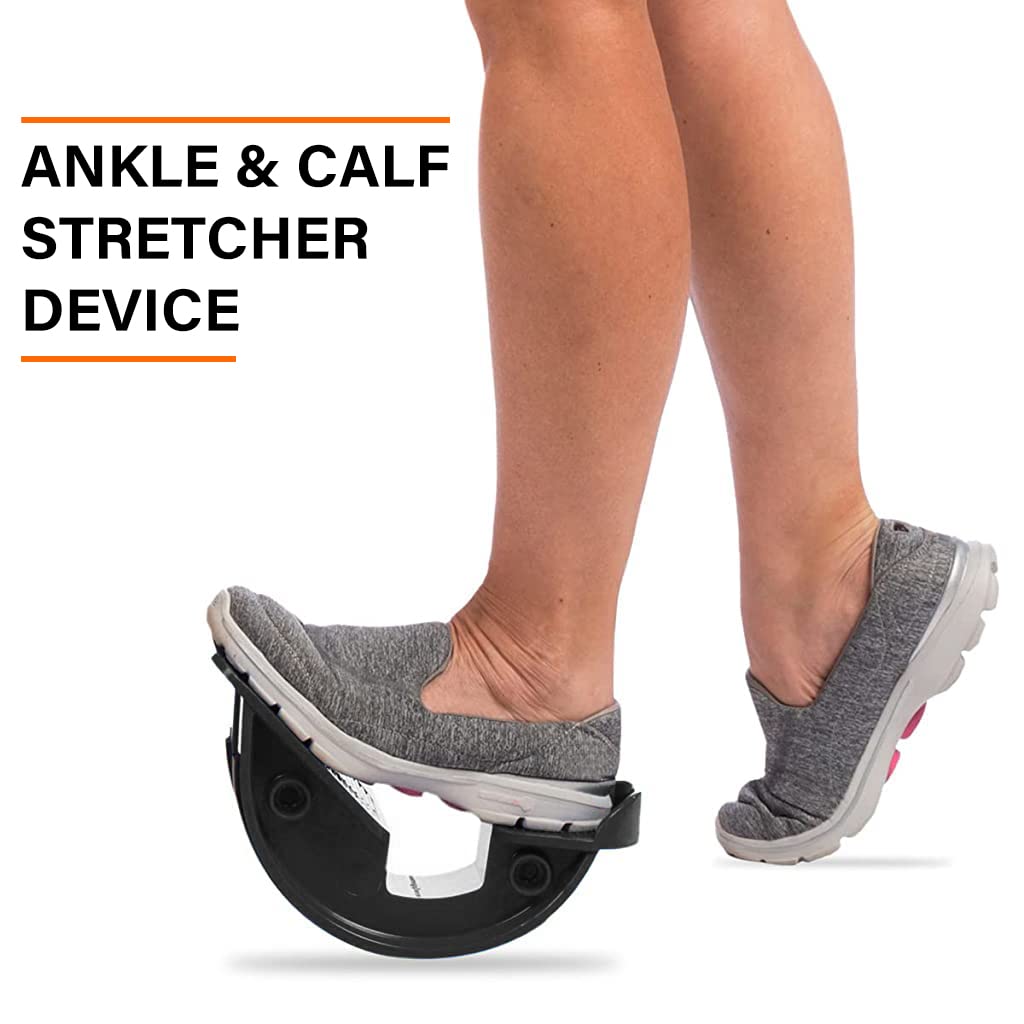 Proberos Ankle Flexibility Trainer, Balancing Board Portable Leg Exercise Ankle Foot Calf Stretcher Balancing Fitness Pedal Wedge Stretch for Rib, Heel, Hamstring