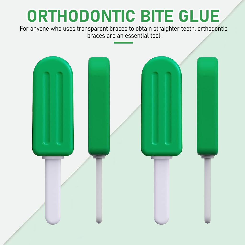 HASTHIP 4PCS Chewies for Invisalign Aligner, Aligner Tray Seaters Chewies for Aligner Trays Chompers Aligner Trays (Mint Flavor)