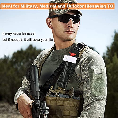 Proberos® Military Tourniquet for Outdoors Camping Survival Adjustable Emergency One-Handed Quick Release with Buckle First Aid Equipments 3 PCS