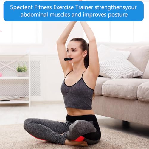 Proberos® Breathing Trainer Portable Muscle Exercise with Resistance Adjustable Easy to Clean and Use Improve Strength and Endurance 3 PCS