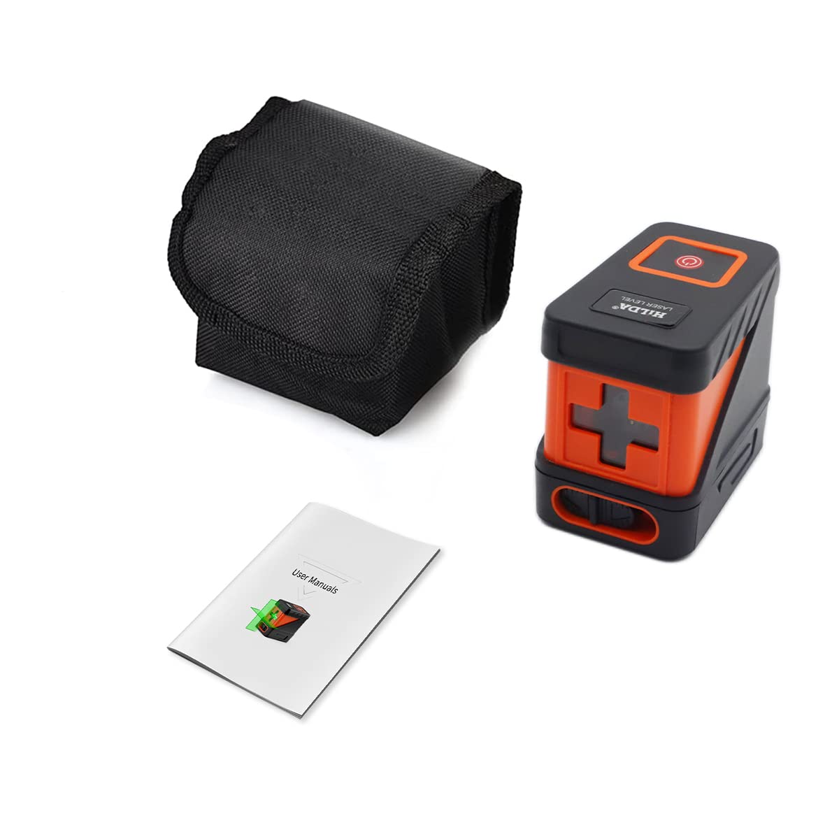 Verilux Laser Level, 50ft Cross Line Portable Laser Level Machine with Self Leveling, Leser Leval Mesuring Product for Construction, Laser Level Machine 2*AAA Battery Powered(Not included)