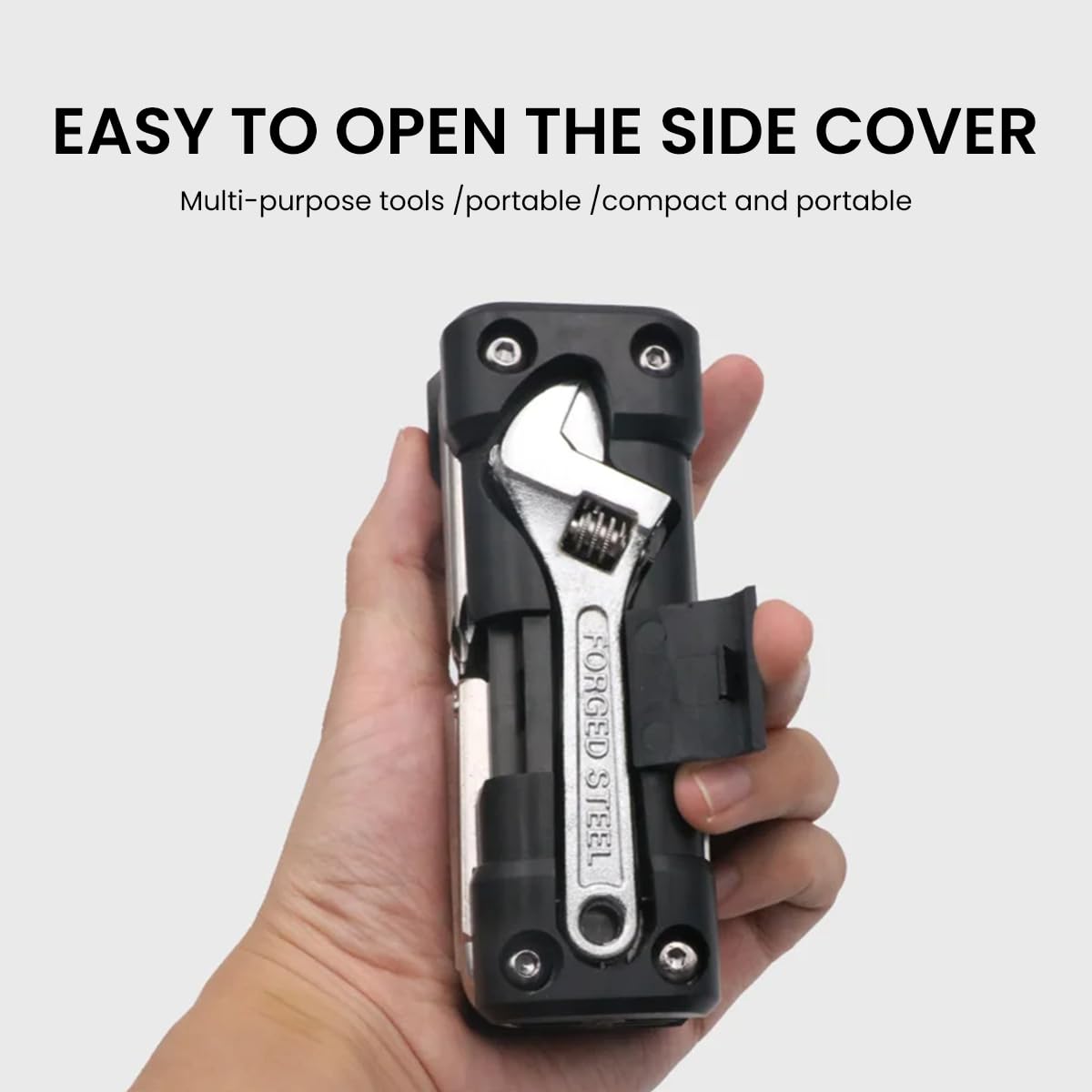 STHIRA Multi Tool Folding Multifunctional Tool Portable Multi Hex Key Tool Drill Tool Mini Wrench Bicycle Repairing Tool Outdoor Gadget Multipurpose Gadget Gift for Man