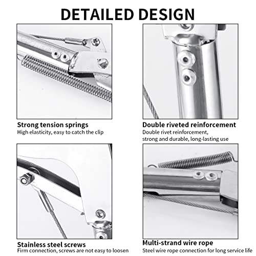 Optifit® 100cm Easy to Squeeze and Grip Handle Grabber Reacher Tool for Litter Pick Trash, Claw Pick Up Assistaive Device for Elderly 3 PCS