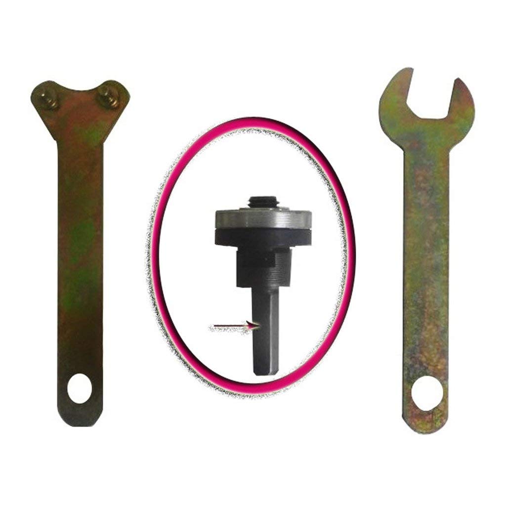HASTHIP Electric Drill Variable Angle Grinder Connecting Round Rod Handle Converter (15mm L x 6mm W x 3 8mm H)