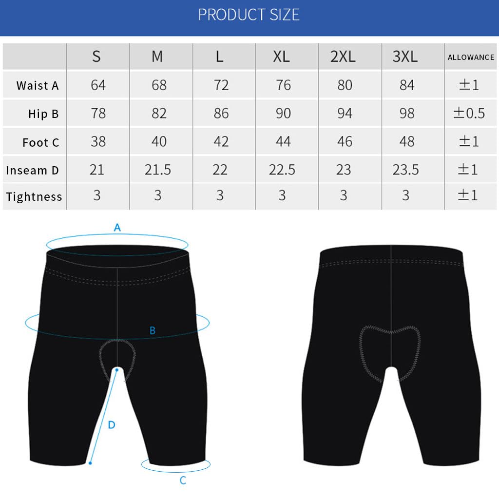 Optifit Cycling Shorts for Women, 3D Padded Cycle Shorts, Gel Padded Underwear for Cycling, Quick Dry Outdoor Cycling Pants, Cycling Accessories for Women