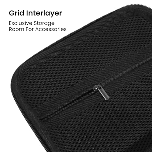 ZORBES Stabilizer Storage Bag for DJI Osmo Mobile 3,Hard Shell Portable Case Phone Stabilizer Carrying Case for DJI OSMO 4 SE for DJI osmo Mobile 3/ Mobile 4 / OM 4 SE and Accessories - Black
