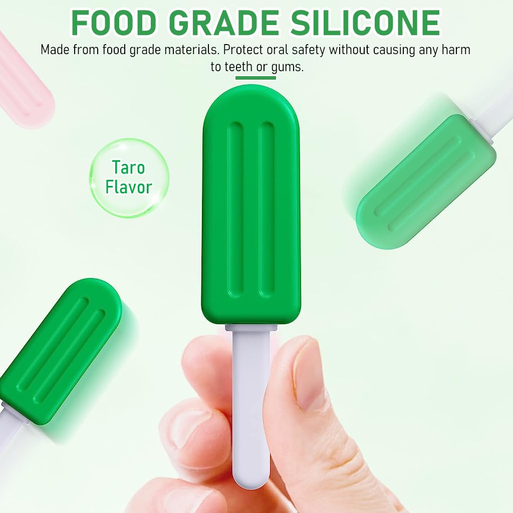 HASTHIP 4PCS Chewies for Invisalign Aligner, Aligner Tray Seaters Chewies for Aligner Trays Chompers Aligner Trays (Mint Flavor)
