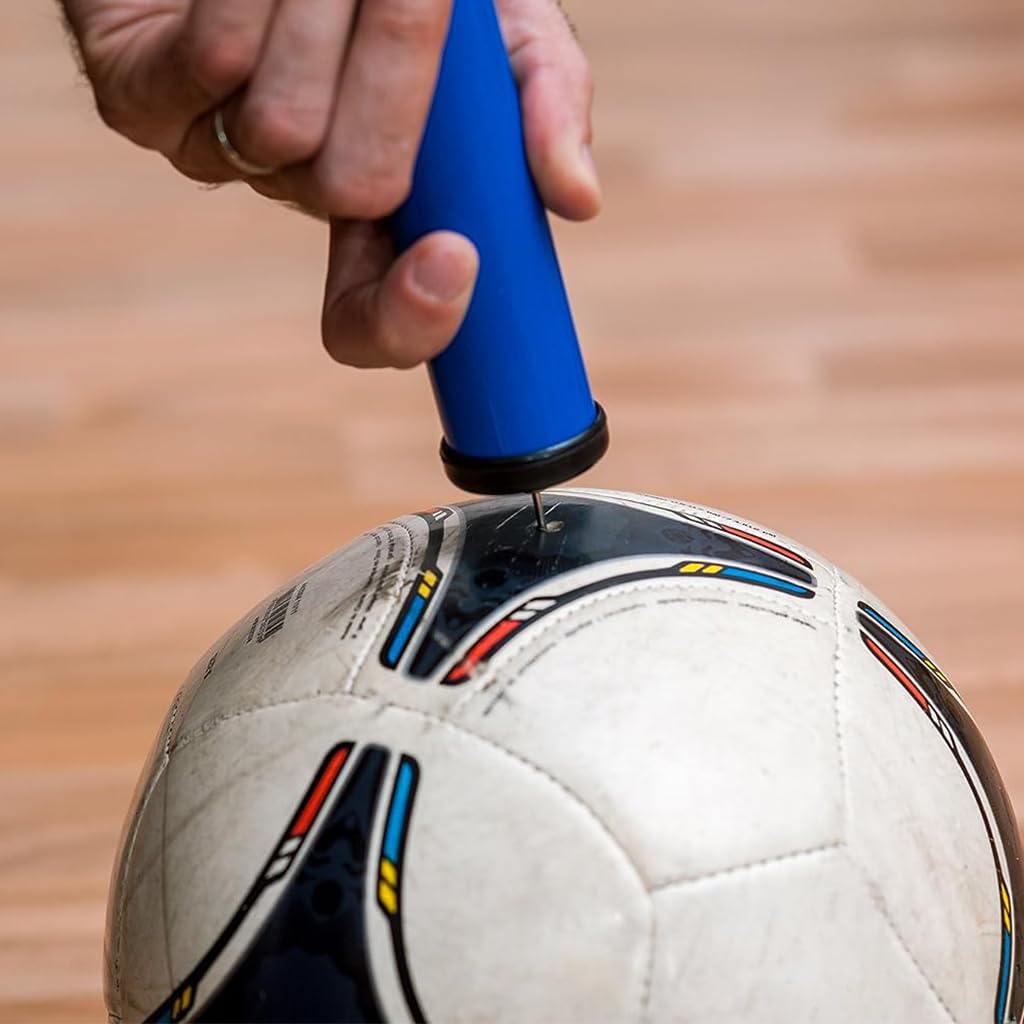 Optifit 30pcs Football Pin with Box, Stainless Steel Football Pump Pin for Blowing Up Football, Basketball, Soccer, Volleyball, Netball, Handball, Universal Inflation Needle