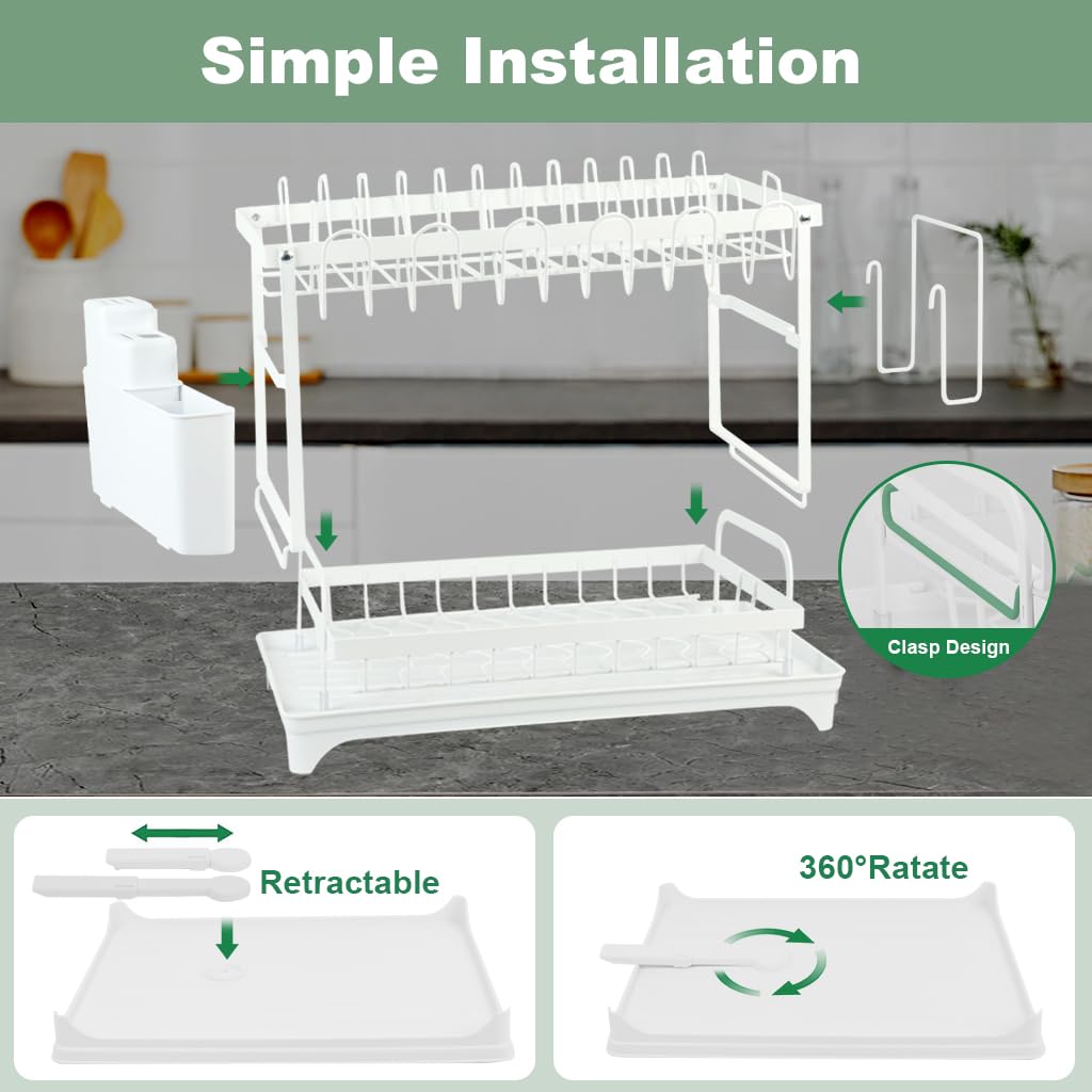Supvox Drainboard Stainless Steel Dish